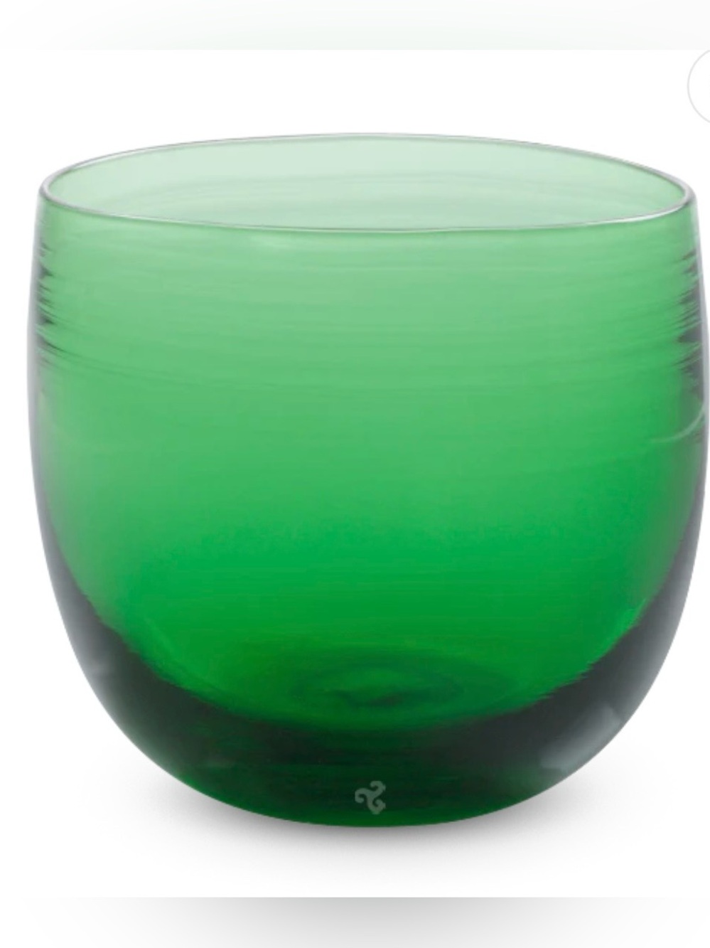 Glassybaby drinker or candle holder handmade blown glass
